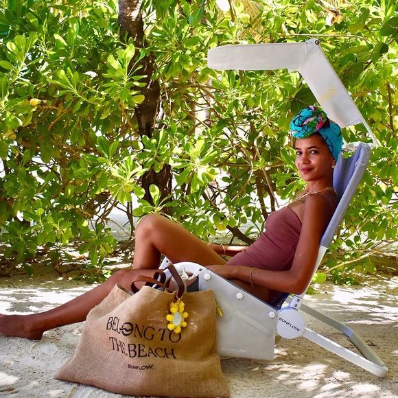 NWT SUNFLOW THE BEACH BUNDLE - Beach Chair and Accessories - Picture 8 of 12